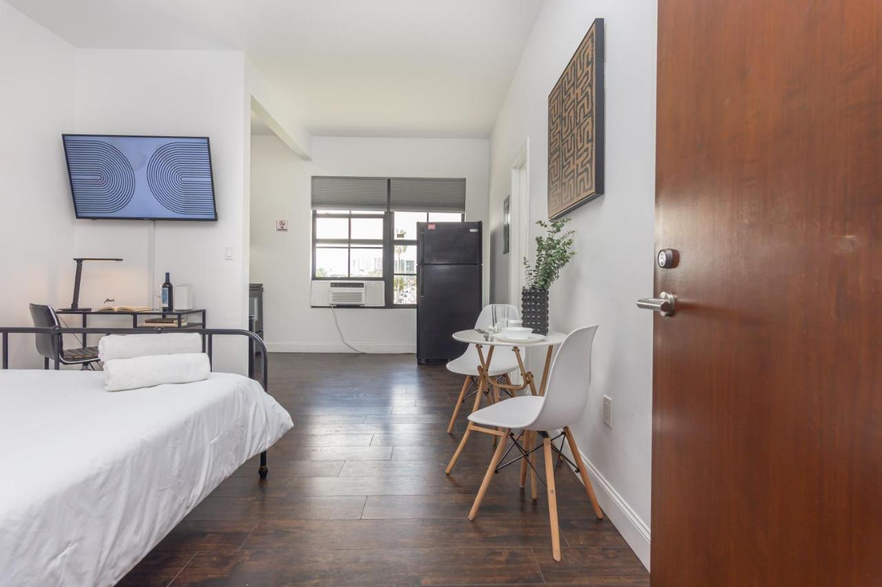 Miami Downtown Cozy Studio Near To South Beach - 5 Minutes To Wynwood Lägenhet Exteriör bild