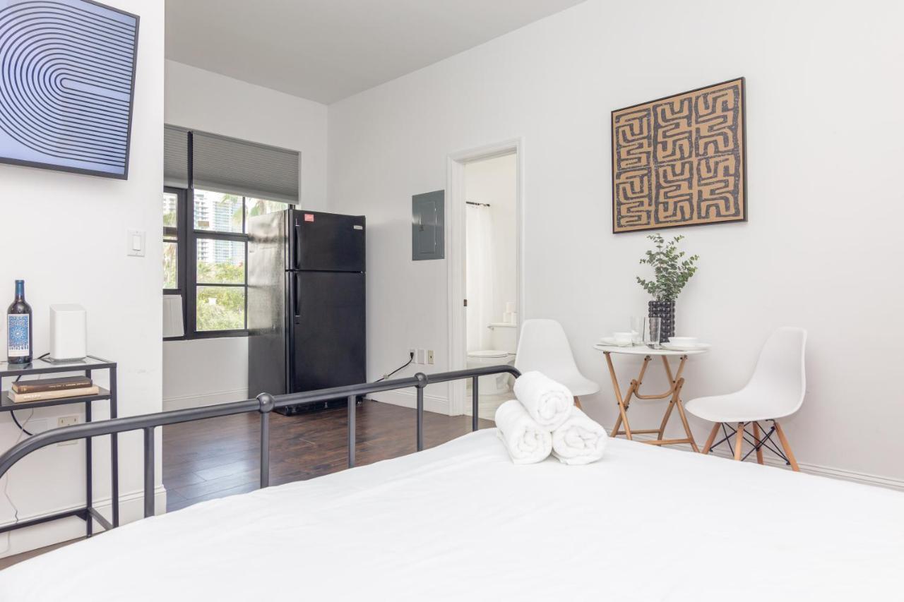 Miami Downtown Cozy Studio Near To South Beach - 5 Minutes To Wynwood Lägenhet Exteriör bild