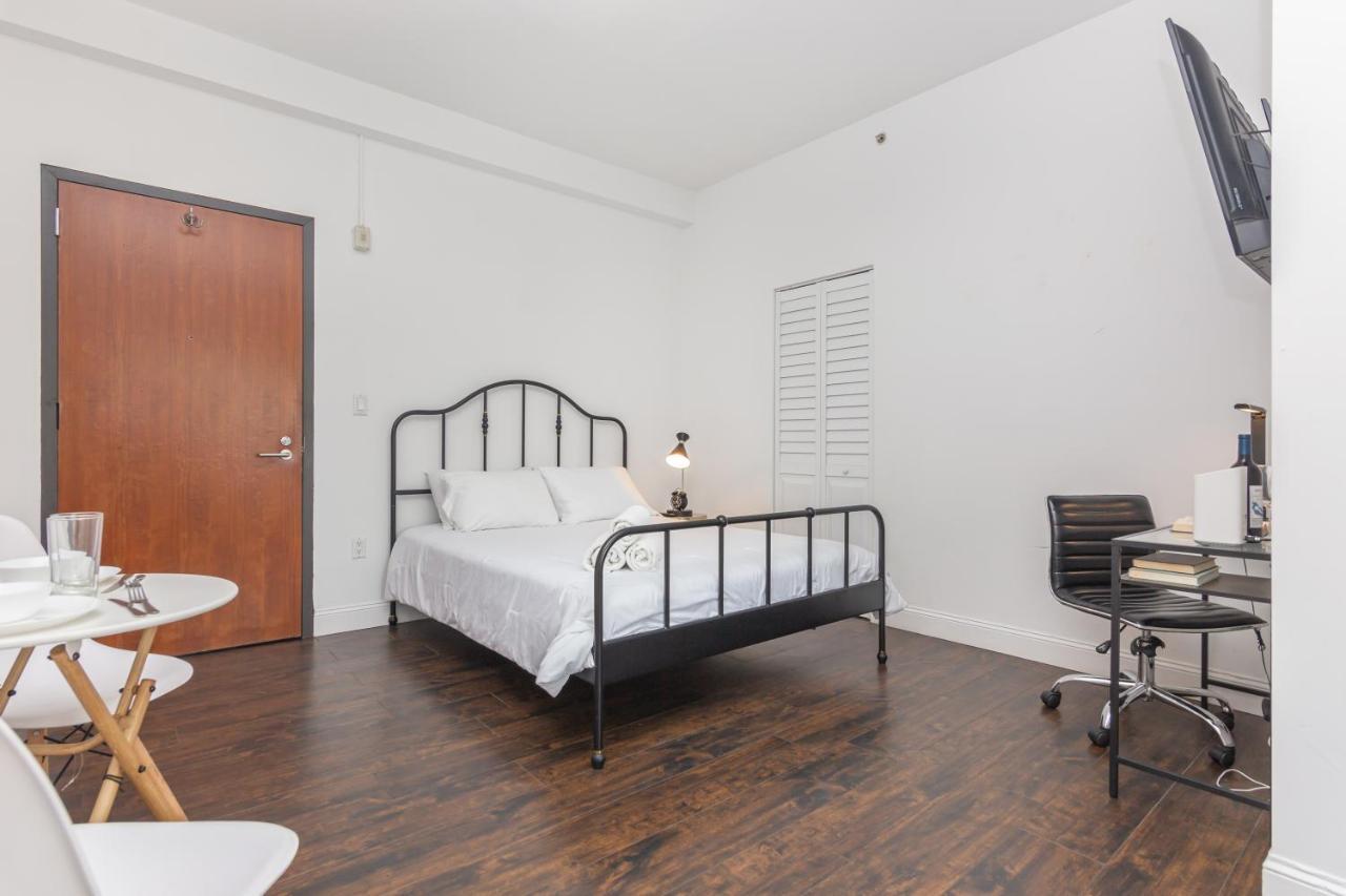 Miami Downtown Cozy Studio Near To South Beach - 5 Minutes To Wynwood Lägenhet Exteriör bild