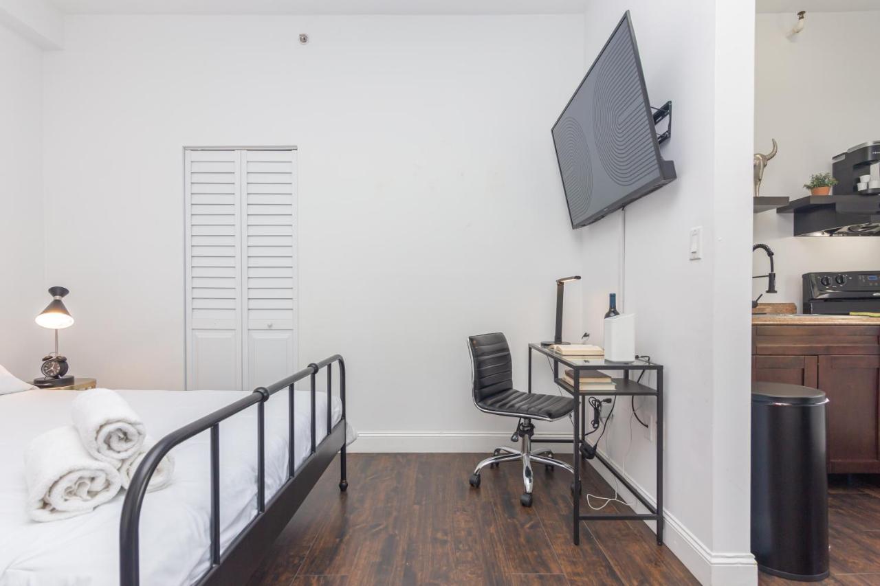 Miami Downtown Cozy Studio Near To South Beach - 5 Minutes To Wynwood Lägenhet Exteriör bild