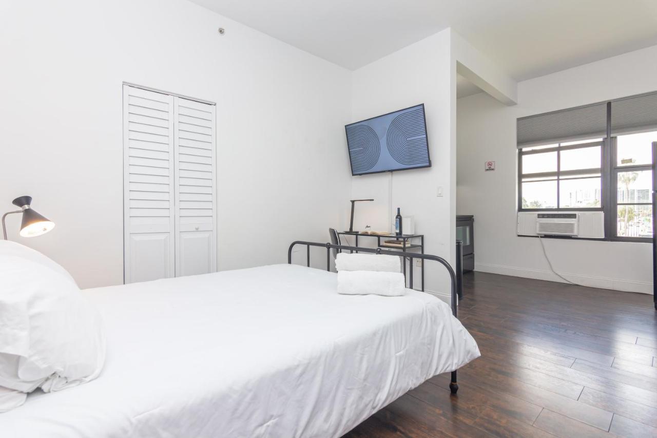 Miami Downtown Cozy Studio Near To South Beach - 5 Minutes To Wynwood Lägenhet Exteriör bild